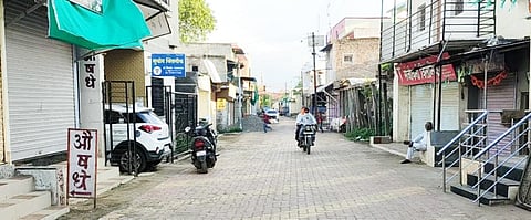 Emergency services are also closed in Salabatpur village in Ahmednagar district