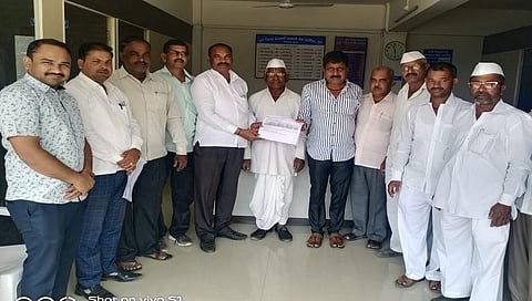 Pune District Central Co-operative Bank started distributing crop loan on behalf of Kanhe branch