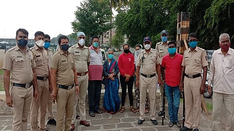 Pune Police saved the life of an elderly woman who was going to commit suicide 