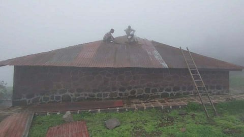 जय शिवराय : राजगडावर दुरुस्तीचं काम सुरू; पुरातत्व विभागानं घेतली दखल