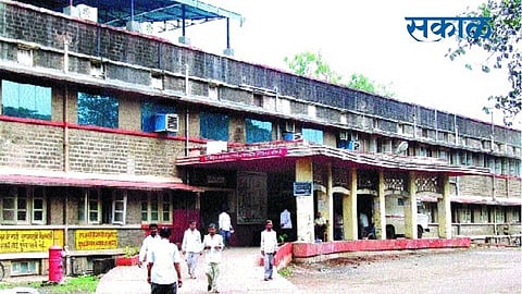 Exchange of bodies at Sangli Government Hospital