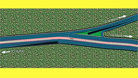 जगताप डेअरी - येथील वाकड फाटा वाय जंक्‍शनजवळ सुरू असलेल्या भुयारी मार्गाचे संकल्प चित्र.