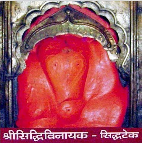 So Lord Vishnu had worshiped Siddhivinayaka of Siddhatek