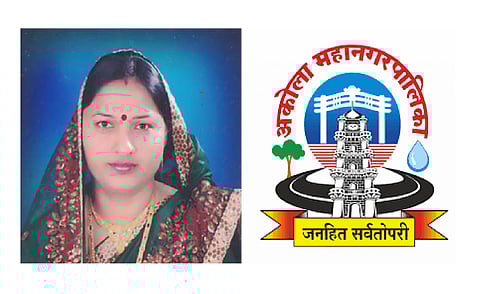Akola News Mayor Archana Jayant Masane was hit by a corona