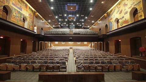 keshavrao bhosale theater start from today with permission of corporation in kolhapur