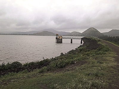  Haranbari is 94 per cent full overflow soon nashik marathi news