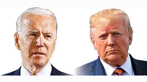 joe biden and donald trump