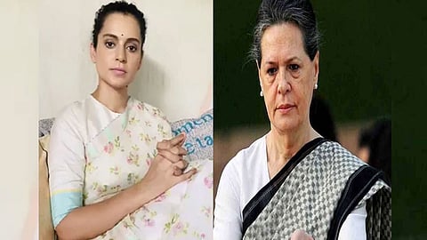 kangana, congress, sonia gandhi