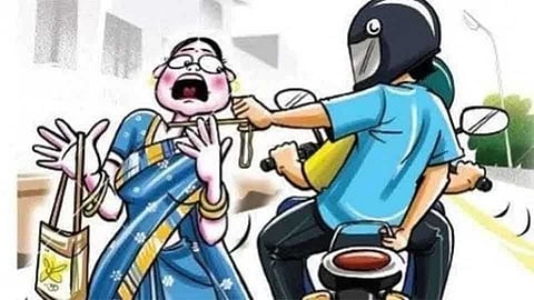 Womans jewelery was robbed by claiming to be Police