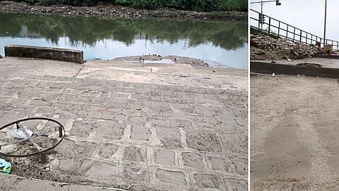 गणेशोत्सवाच्या पार्श्‍वभूमीवर पालिकेतर्फे काम 