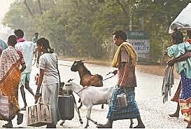 Departure of 53 people from Rajasthan in the shelter