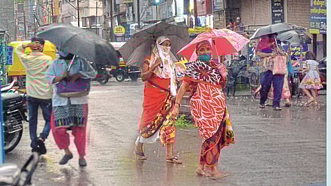 Heavy rains in Sangli flooded the city and the area