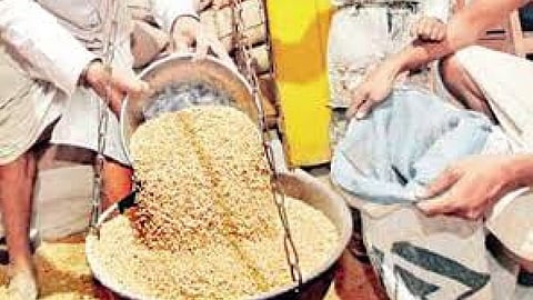 poor are being slaughtered  to grain in ratnagiri kokan marathi news