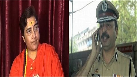 Hemant Karkare treated me badly, Sadhvi Pragya singh controversial statement at bhopal