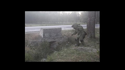 improvised explosive device destroyed by army near srinagar baramulla highway