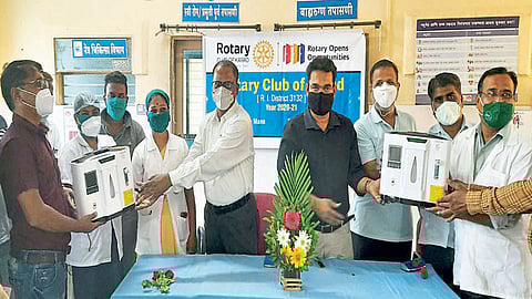 गोरगरीबांसाठी 'रोटरी'चा पुढाकार, रुग्णांना मिळतोय 'आधार'