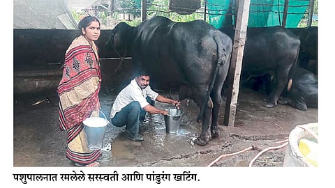 पशुपालनाने दिला शेतीला आधार