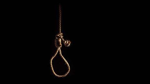 A Nepali couple committed suicide by hanging themselves  Rasta Peth on Sunday morning