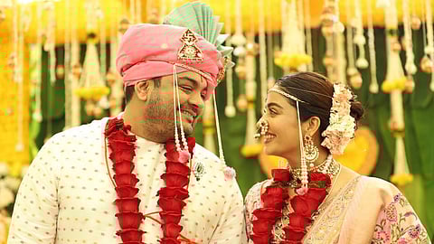 Neha Pendse and Shardul Bayas get married