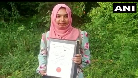 PU Student Rejects Gold Medal to Support Anti CAA & NRC Protests