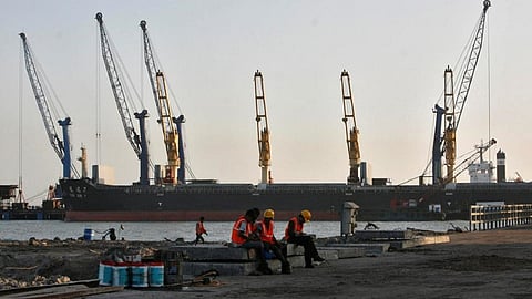 india to inspect cargo ship heading to pakistan gujrat port