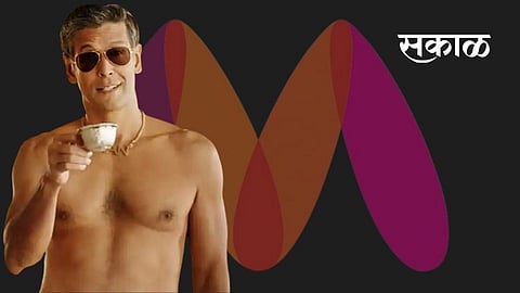 myntra logo case actor milind soman has quirky take on the lette m