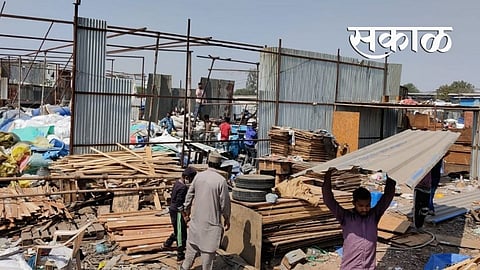 पिंपरी-चिंचवडमध्ये अतिक्रमणांवर सलग दुसऱ्या दिवशी कारवाई