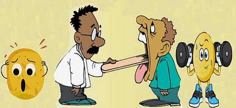 Corona report positive of an 85 year old man from Kukane in Nevasa taluka 