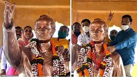 पिंपरी-चिंचवडमध्ये लोकशाहीर अण्णा भाऊ साठे यांना अभिवादन 