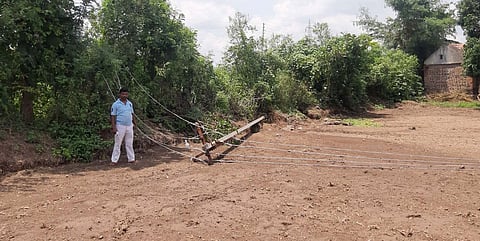 भोजणदरा परिसर गेल्या चार दिवसांपासून अंधारात