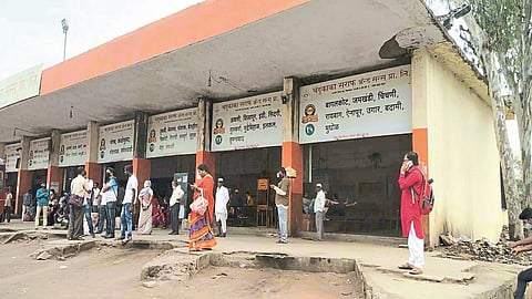 S. of Karnataka. T. Mirza's passengers stranded due to staff strike