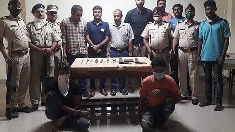 suspect detained along with a driver carrying thousands of beef and other animals meat kokan crime news