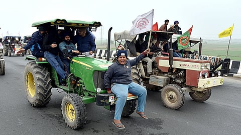 farmers protest