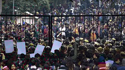 jnu violence was planned social media messages delhi police inquiry