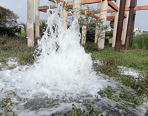Millions of liters of water were wasted in kopargaon