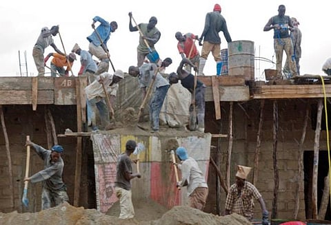 Two thousand ीे funds were announced to the construction workers