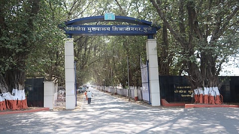 molesting and firing at Shivajinagar police headquarters Pune