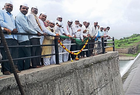 Activists said to MLA Lahamate, we are in NCP