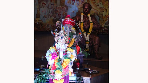 procession of Kesari Wada Ganpati in Ganesh Festival 2019 