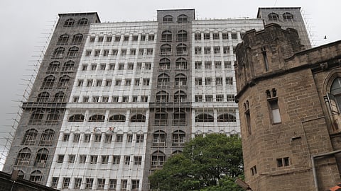 Sasoon hospital new building is collapsed due to internal work