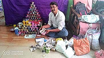 चिखलठाणच्या शिक्षकाची सिडबॅंक देशविदेशात फेमस्‌ 