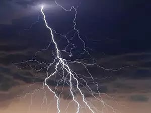 Farmers die due to lightning strike