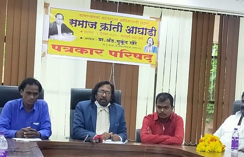 Akola News Prakash Ambedkar's journey pierces Babasaheb's Dhamma Revolution!