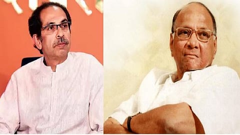 फडणवीस-राऊत बैठकीनंतर, शरद पवार यांनी घेतली मुख्यमंत्री उद्धव ठाकरे यांची भेट