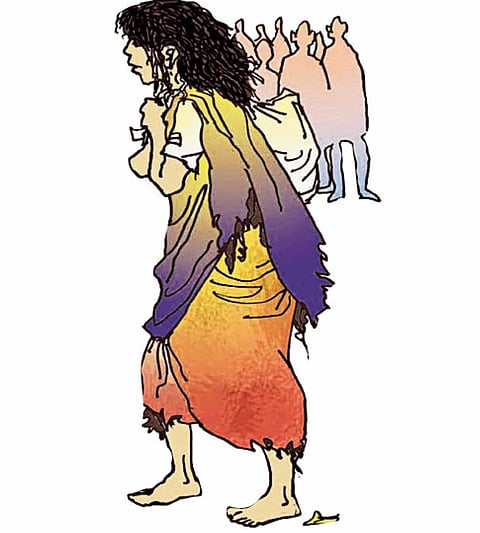 मुंबईतून चालत आली आणि सोलापुरात.... 