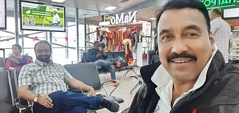 MLA Bharat Bhalke visits Delhi