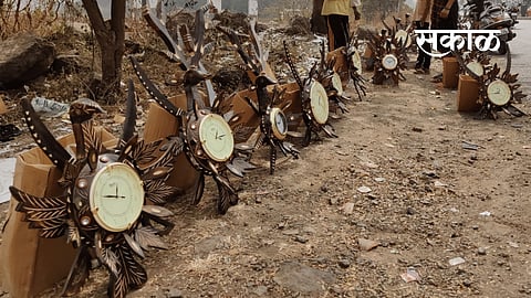 Clocks with artistic woodwork are becoming a consumer attraction