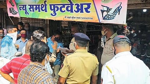 Punitive action against shopkeepers for breaking the rules