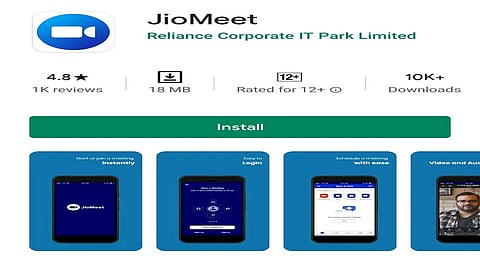 Reliance Jios Video Conferencing App Jiomeet Launched It Can Support 100 Users At Once 