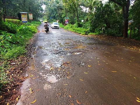 road conditions bad in kudal taluka konkan sindhudurg